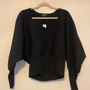 Express Women's Black Sweater